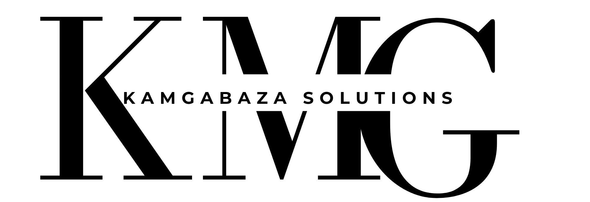 Kamgabaza Solutions — KMG logo